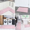 thumbnail image 5 of Pioneer Flower Floral Print Pattern Kitchen Rugs Sets Of 2, Anti Fatigue Non Slip Washable Floor Mats for Kitchen Sink Laundry, 17X30 Inch + 17X47 Inch, 5 of 6