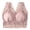 Pink, variant on 2 Pack Womens Bras 1 Pieces Lace Plus Size Underwear Lette Crop Top Female Large Top Female Push Up Siere Laced Bras