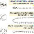 thumbnail image 3 of Symkmb Chains Jewelry Making Supplies, 9.8ft Cable Link Chains for Making Jewelry Necklace Earring Bracelet Findings DIY Kit Metal Photo Color, 3 of 4