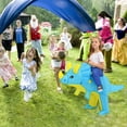 thumbnail image 1 of Juguetes y pasatiempos, Juguetes, Juguetes inflables, Juguete inflable, Disfraz de Halloween de dinosaurio, disfraz inflable de media longitud para adultos/niños, ropa divertida para espectáculos, dis, 1 of 8