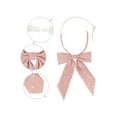 thumbnail image 3 of INSPIRE CHIC Women's Polka Dots Ties Elastic Adjustable Neck Pre-Tied Ribbon Bow Tie Uniform Cosplay Pink One Size, 3 of 6