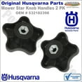 thumbnail image 2 of Husqvarna Star Handle Knobs 2 pack / 532182398, 2 of 2
