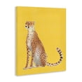 thumbnail image 2 of Stupell Industries Modern Cheetah on Vibrant Yellow Canvas Art, 16 x 20, by Karolina Sato, 2 of 8