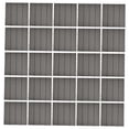 thumbnail image 1 of 25x Pisos de madera empalmados Pisos para exteriores Fácil instalación Baldosas impermeables para patios utilitarios Pisos de césped para decoración Gris, 1 of 8