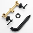 thumbnail image 4 of SUMERAIN Wall Mount Bathtub Faucet, High Flow Tub Filler with Two Handle,Oil Rubbed Bronze, 4 of 7