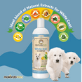 Dog Whitening Shampoo for Dogs with White / Light Colored Hair / Coat