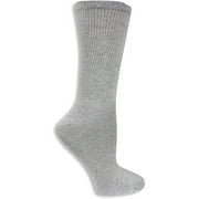 Ladies Relaxed Fit Crew Socks - 4 Pair