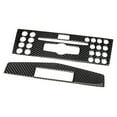 thumbnail image 3 of Carbon Fiber Trim,2Pcs Carbon Fiber Air CD Panel Sticker Air Conditioner Control Frame Next-Gen Design, 3 of 8