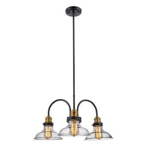 Trans Globe Lighting 70825 Jackson 3 Light 24" Wide Chandelier - Bronze