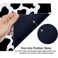 thumbnail image 6 of White Black Cow Pattern Desk Pad, Personalized Desk Mat, Cow Print Desk Mat, Cute Desk Pad, Extended Gaming Mouse Pad (35.5x15.7 in), Large Non-Slip Rubber Base Mousepad with Stitched Edges, 6 of 6