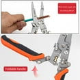 thumbnail image 4 of GXFCAI Wire Stripper Tool,High Carbon Steel,Cable Cutting Multifunction, 4 of 7