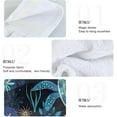 thumbnail image 5 of Blue Patterned Sea Turtle Hand Towels Set of 2 Soft Absorbent Kitchen Hanging Towels Dish Cloths Bathroom Hand Towels with Loop & Hook for Kitchen Bathroom Wash cloth, 5 of 7