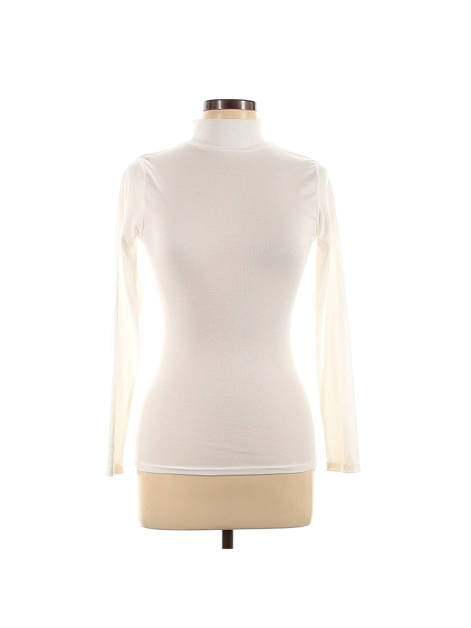 boohoo white turtleneck