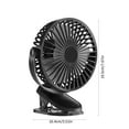 thumbnail image 3 of Dvumao Kitchen Accessories Clearance, New USB Small Fan Small Student Dormitory Portable Mini Rechargeable Desktop Clip-on Household Fan Portable Fan, Gift for Friend, 3 of 6