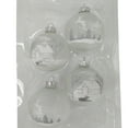 thumbnail image 1 of Holiday Time Dia 65mm 4Ct Deer&House Glass Ornament, 1 of 5