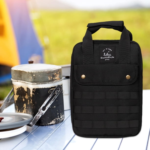 Boîte à couverts Transportable Sac à Vaisselle Portable Néoprène Pique-Nique Camping École