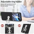 thumbnail image 5 of Dteck Compatible Phone Case for Motorola Razr 40 Ultra 2023 Case with Ring Stand,Slim Lightweight Hard PC Protective Ring Case for Motorola Razr 40 Ultra Cover Case,Black, 5 of 10