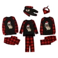 thumbnail image 1 of Pijamas Navideños Para La Familia Trajes A Juego Mamá Impreso Blusa Tops + Conjunto de Pantalones Odeerbi ODB189740, 1 of 7