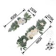 thumbnail image 5 of Botín de flores BLESIY Guirnalda de rosas rústicas hechas a mano con Arco falsas para decoración de champán, 5 of 5