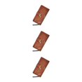 thumbnail image 1 of Sonducket Carteras de cuero PU modernas y prácticas para mujer con billetera única para mujer, billetera para mujer, café Type1 NO1, 1 of 6