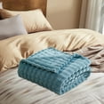 thumbnail image 5 of Dorm Room Essentials Soft Thick Facecloth Blankets Nap Blankets For Beds Sofas And Other Scenarios Provide The Ultimate In Comforts, 5 of 6