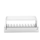 thumbnail image 1 of Caja de desinfección de aluminio, soporte para bloque de fresas dentales, herramienta de dentista esterilizable en autoclave, color plateado, 1 of 8