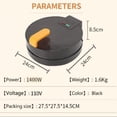 thumbnail image 3 of Máquina de Donas Gloria 1400W Mini Electrica Sandwichera 8 Donas, 3 of 6