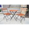 thumbnail image 3 of Innova Uptown 3 Piece Folding Outdoor Bistro Set, 3 of 7