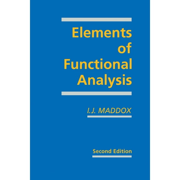 Elements of Functional Analysis, (Paperback)