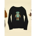 thumbnail image 3 of Standing Robot Long Sleeve Toddler -Image by Shutterstock,  2 Toddler, 3 of 4