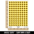 thumbnail image 2 of Australian Shepherd Dog Aussie Solid 200+ Round Stickers - Yellow - Gloss Finish - 0.50" Size, 2 of 3