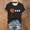 Black, variant on HCURIBAD Clearance! T Shirts for Women, Graphic Tees Women's Fashion Casual Halloween Pumpkin Print Round Neck Short Sleeve Top T Shirt, Funny T-shirts, Womens Casual Tops Black L