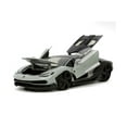 thumbnail image 4 of Lamborghini Centenario, Gray and Matte Black - Jada Toys 32951/4 - 1/24 scale Diecast Model Toy Car, 4 of 6
