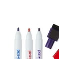thumbnail image 5 of Pen+Gear Magnetic Dry Erase Markers with Eraser, Assorted Colors, Fine Tip, 6 Count, 5 of 9