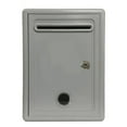 thumbnail image 4 of Baoblaze Mailbox Locking Ballot Box Wall Mounted with Window Complaint Box Gray, 4 of 8