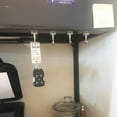 thumbnail image 5 of Paquete de 6, ganchos magnéticos para refrigerador, accesorios para cruceros, súper imanes de 50 libras con tierras raras de neodimio para colgar, 5 of 5