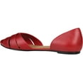 thumbnail image 5 of Women's Journee Collection Brandee Flat Red Faux Leather 12 M, 5 of 6