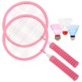 thumbnail image 1 of LIFKOME Badminton Racket Set Nylon Iron Alloy for Hand-eye Coordination 1 Set, 1 of 8