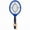 Blue, variant on 1 Pack Electric Fly Swatter Handheld Bug Zapper Racket for Camping - Powerfull Zapper Racket for Flies/Bug & Mosquito - Portable Fly Zapper Battery Operated (2 AA Batteries not Included)