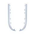 thumbnail image 3 of eXtremeRate Replacement Decorative Strips for Joycon 2, Custom DIY Decoration Strip Side Housing Trim Shell- Clear Glacier Blue, 3 of 9