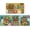 -, variant on Aloha Summer Tiki Kitchen Rugs Set of 2, Tropical Palm Leaves Yellow Blue Kitchen Mats Decor, Hawaii Hibiscus Flower Pineapple Seasonal Floor Door Mat Home Decorations -17x29 and 17x47 Inch