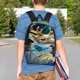 thumbnail image 4 of Disketp Colorful Stained Glass Deer Mochila Escolar de 15 Pulgadas, Mochila Ligera para Estudiantes, Viajes y Trabajo, Cómoda y Resistente para el Uso Diario, 4 of 6