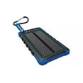 thumbnail image 2 of Corona 00725-CO Blue/Black 8000mAh Portable Water Resistant Solar Power Bank Shock Proof, 2 of 2