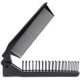 thumbnail image 1 of Cepillo de pelo portátil plegable de viaje compacto Peine antiestático de doble cabeza JAMW Sencillez, 1 of 5