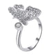 thumbnail image 1 of Anillos para mujer, regalos para mujer, anillo abierto de diamantes de moda para mujer., 1 of 3
