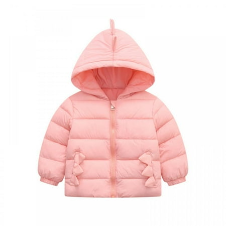 

Winter Coats for Toddler Kids Baby Boys Girls Light Puffer Dinosaur Jacket Outerwear Infant Winter Down Jacket