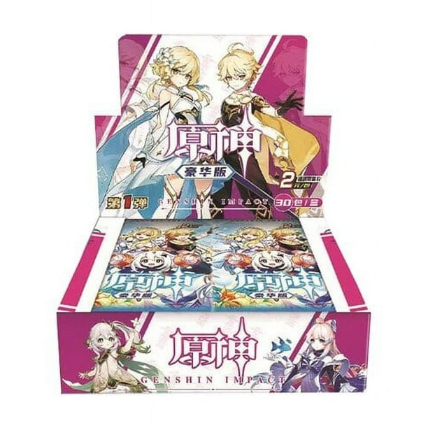 DMH Genshin Impact Cards Anime TCG Game Collection Pack Booster Box Rare  SSR Surrounding Table Toys For Family Children Gift - Walmart.ca