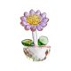 thumbnail image 2 of Figura de Girasol Macarena de Cristal para Decoración de Mesa, 2 of 8