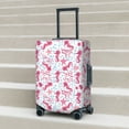 thumbnail image 6 of Rateoe Seahorse and Starfish Printed Luggage Cover, Suitcase Protector Fits 18-32 Inch Luggage-Small, 6 of 7