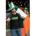 thumbnail image 2 of St Patricks Day Distressed Irish Typeset Mens T Shirt, 2 of 5